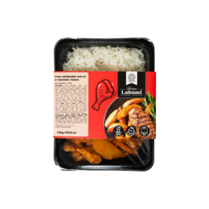 Vista saldskābā mērcē ar Basmati rīsiem