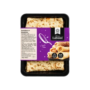 Pankūkas ar biezpienu 360 g iepakojumā