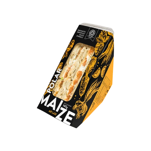 Polārmaize ar lasi 145 g iepakojumā
